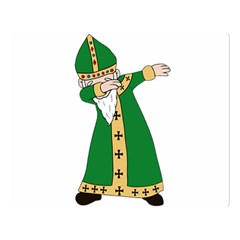  St  Patrick  Dabbing Double Sided Flano Blanket (large)  by Valentinaart