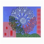 Pink Houses Small Glasses Cloth Front