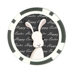 Easter bunny  Poker Chip Card Guard Front