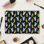 Easter Kawaii Pattern Cosmetic Bag (Large)  Front