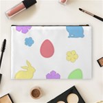 Easter Patches  Cosmetic Bag (Large)  Back