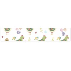 Easter Pattern Large Flano Scarf 