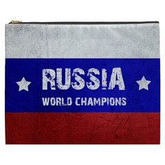 Football World Cup Cosmetic Bag (xxxl)  by Valentinaart