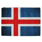 Iceland flag Cosmetic Bag (XXL)  Front