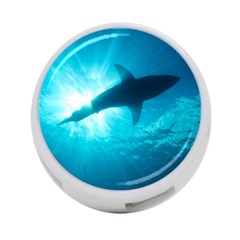 Great White Shark 6 4-port Usb Hub (one Side)