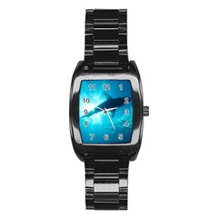 Great White Shark 6 Stainless Steel Barrel Watch
