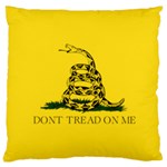 Gadsden Flag Don t tread on me Large Cushion Case (One Side) Front