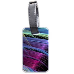 Abstract Satin Luggage Tags (two Sides)