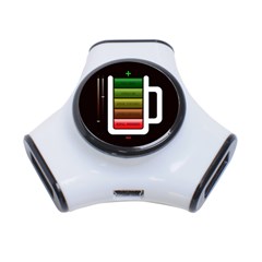 Black Energy Battery Life 3-port Usb Hub