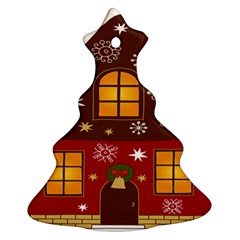 Christmas House Clipart Ornament (christmas Tree)  by Sapixe