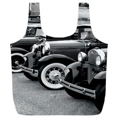 Vehicle Car Transportation Vintage Full Print Recycle Bags (l)  by Nexatart