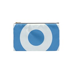 Roundel Of Argentine Air Force Cosmetic Bag (small)  by abbeyz71