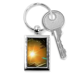 Future City Key Chains (rectangle) 