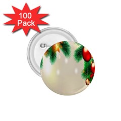 Ornament Christmast Pattern 1 75  Buttons (100 Pack) 