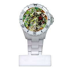 April   Birds Of Paradise 5 Plastic Nurses Watch