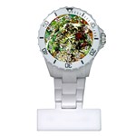 April   Birds Of Paradise 5 Plastic Nurses Watch Front