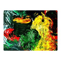 Tigers Lillies Double Sided Flano Blanket (mini) 