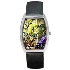 House Will Be Built 4 Barrel Style Metal Watch