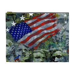 Usa United States Of America Images Independence Day Cosmetic Bag (xl) by Sapixe