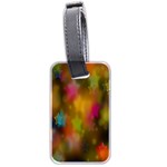 Star Background Texture Pattern Luggage Tags (Two Sides) Front