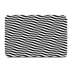 Zig Zag Zigzag Chevron Pattern Plate Mats