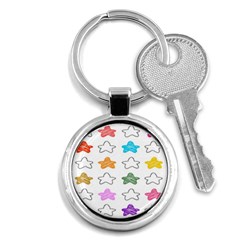 Stars Set Up Element Disjunct Image Key Chains (round) 