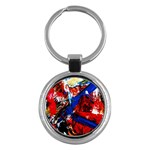 Mixed Feelings 9 Key Chains (Round)  Front