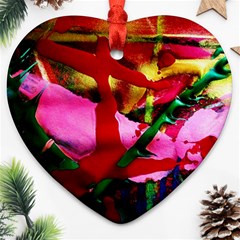 Red Cross 6 Ornament (heart)