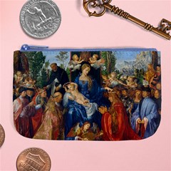 Feast Of The Rosary - Albrecht Dürer Large Coin Purse