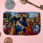 Feast of the Rosary - Albrecht Dürer Large Coin Purse Front