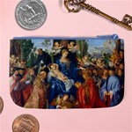 Feast of the Rosary - Albrecht Dürer Large Coin Purse Back