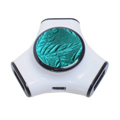 Background Texture Structure 3-port Usb Hub