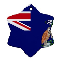 Flag Of Ascension Island Ornament (snowflake) by abbeyz71