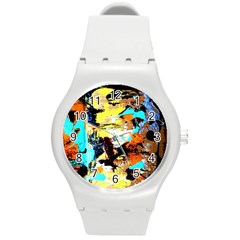 Fragrance Of Kenia 4 Round Plastic Sport Watch (m)