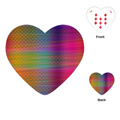 Colorful Sheet Playing Cards (heart) 