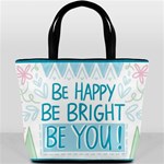 Motivation Positive Inspirational Bucket Bags Back