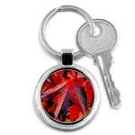 Wine Partner Wild Vine Leaves Plant Key Chains (Round)  Front