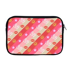 Background Desktop Pink Sun Stars Apple Macbook Pro 17  Zipper Case