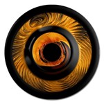 Fractal Mathematics Abstract Magnet 5  (Round) Front