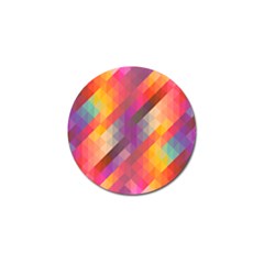 Abstract Background Colorful Pattern Golf Ball Marker