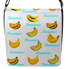 Bananas Flap Messenger Bag (s) by cypryanus