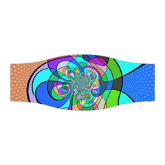 Retro Wave Background Pattern Stretchable Headband