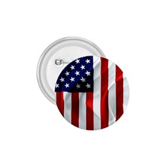 American Usa Flag Vertical 1 75  Buttons by FunnyCow