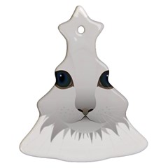 Cat Animal Pet Kitty Cats Kitten Christmas Tree Ornament (two Sides) by Sapixe