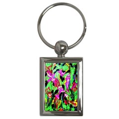 Spring Ornaments 2 Key Chains (rectangle)  by bestdesignintheworld