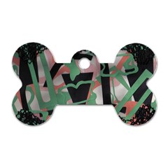 Cool Dog Tag Bone (two Sides)