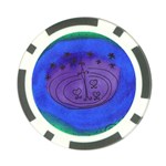 Starry Egg Poker Chip Card Guard (10 pack) Back