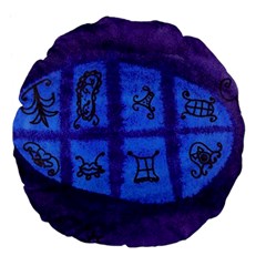 Save The Butterfly Egg Large 18  Premium Flano Round Cushions