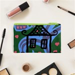 Smiling House Cosmetic Bag (XS) Back