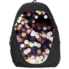 Bright Light Pattern Backpack Bag by FunnyCow